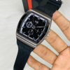 Vintage Velara N3 Roman Numeral Dress Watch Silicone Straps - Image 4