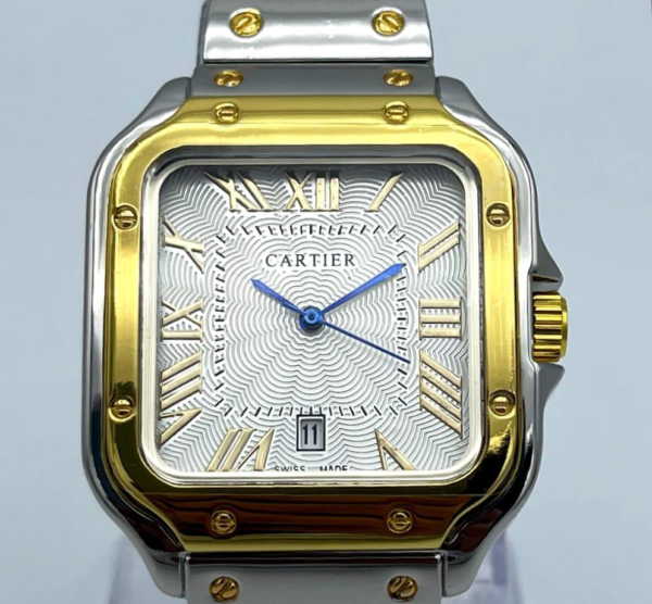 Solara Supreme G101 – Elegant Rose Gold Chain Watch with Open-Heart Dial - Image 5