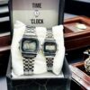 Sable Duo M424 – Two-Tone Silver Chain Watch with Automatic Movement